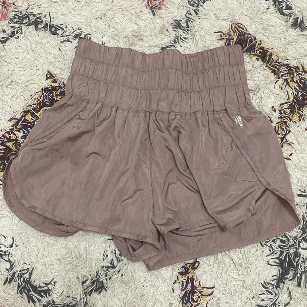Purple free people shorts, size small ,in perfect condition